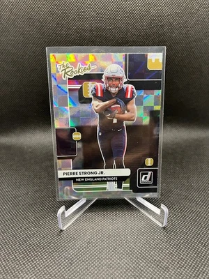 2022 Panini - Donruss Football The Rookies Pierre Strong Jr. TR-39 Patriots - Image 1 of 2