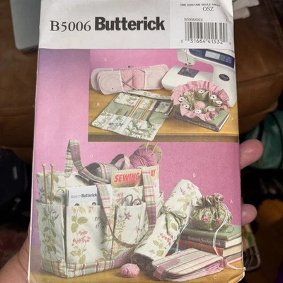 Вязальная сумка, круглые и прямые органайзеры для игл - Butterick B5006 - Изображение 1 из 4