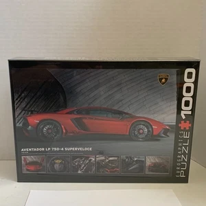 Eurographics Puzzle Aventador LP 750-4 Superveloce 1000 Pieces Jigsaw Sealed New - Picture 1 of 9