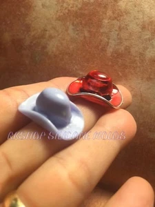 3D Tiny hat silicone mold for crafts - Picture 1 of 4