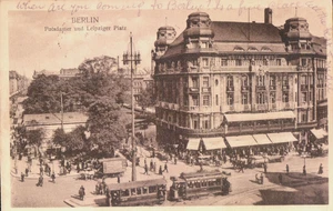AK BERLIN Potsdamer- und Leipziger Platz, Fürstenhof, Straßenbahn 1923 - Bild 1 von 1