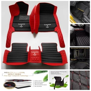 Fit For Kia Car Floor Mat Auto Carpet Cargo Liner Trunk Rug Anti-slip Waterproof - Foto 1 di 45