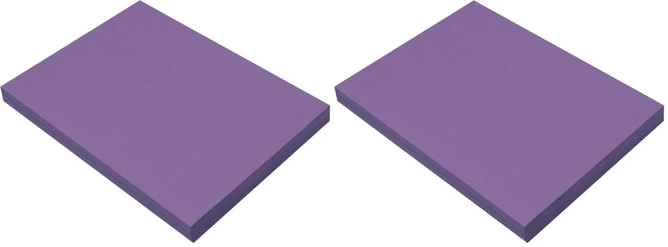 Бумага строительная Prang фиолетовая 9x12, 200 листов (2x100pk) - Изображение 1 из 4
