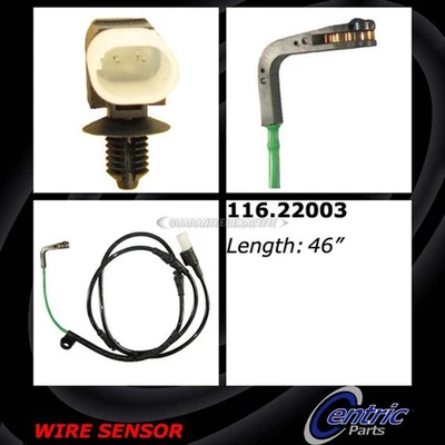 Centric Front Brake Pad Sensor For Land Rover LR3 LR4 - Image 1 of 4