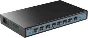 8 Port 10G Web Managed Switch,8x10G SFP+Ports,Link Aggregation QoS/VLAN/IGMP - Picture 1 of 9