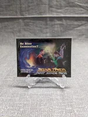 1993 SkyBox Star Trek: Deep Space Nine Premier #24 An Alien Examination? - Image 1 of 2