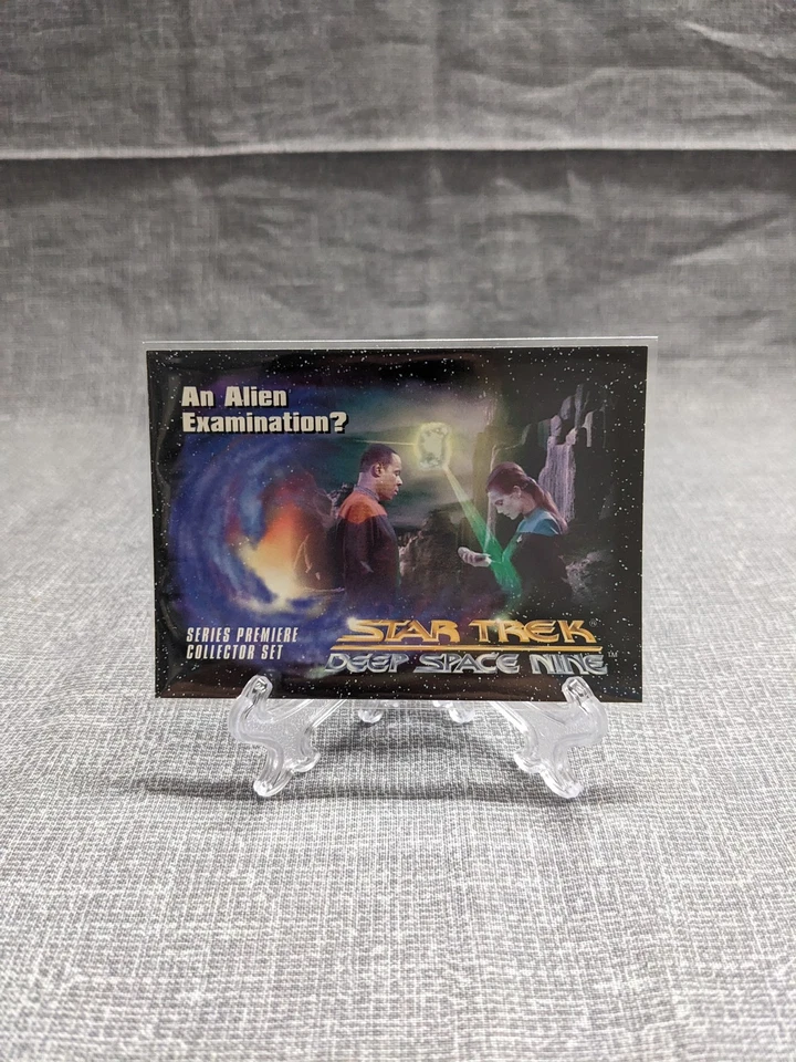 1993 SkyBox Star Trek: Deep Space Nine Premier #24 An Alien Examination? - Image 1 of 2
