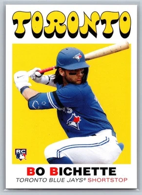 2020 Topps Throwback Thursday #85 Bo Bichette Toronto Blue Jays RC Rookie - Image 1 of 2