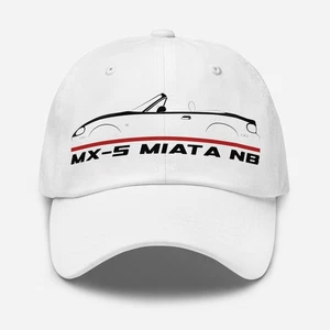 Premium Dad Hat For Mazda MX-5 Miata NB 1998-2005 Car Fans Cap Birthday Gift - Picture 1 of 8