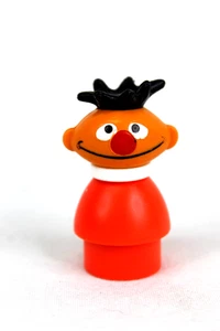 Vintage Fisher Price Little People Ernie aus der Sesamstraße Figur - Bild 1 von 7