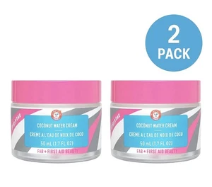 First Aid Beauty Coconut Water Cream 50mL 2 Pack Hydrating Gel New - Picture 1 of 7