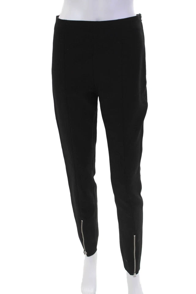 Elizabeth and James Womens High Rise Zipper Ankle Skinny Leg Pants Black Size 4 - Image 1 of 4