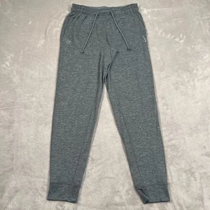 Pantalones de yoga Nike para hombre pequeños grises jogger cintura elástica tejido ajuste estándar - Imagen 1 de 13