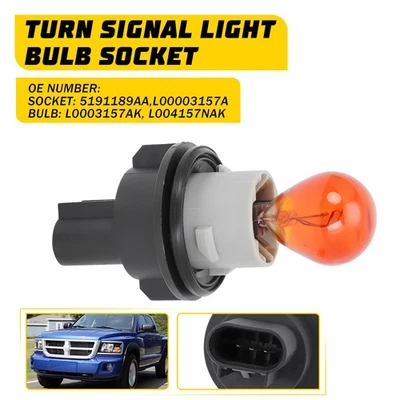 Enchufe de bombilla de giro de señal delantera para cargador Dodge Challenger/11-14 2008-2014 Foto 1 de 4
