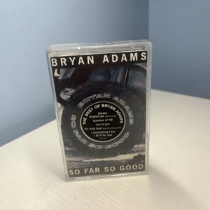 Bryan Adams "So Far So Good" Cassette Tape - Picture 1 of 3