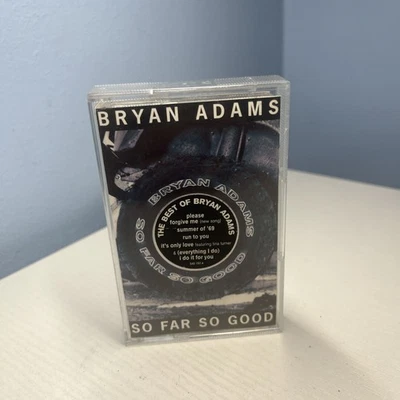 Bryan Adams "So Far So Good" Cassette Tape - Image 1 of 3