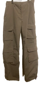 Love Tree Women’s Parachute Cargo Pants Size Small Gray Elastic Waist NWOT - Picture 1 of 8