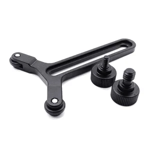 Y Bracket with Double Wheel Frame Lens Support Systems with 1/4inch Screw - Picture 1 of 8