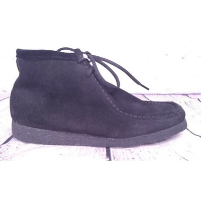 Botines TOWNCRAFT Chukkas Talla 7.5 Gamuza Negros Foto 1 de 4