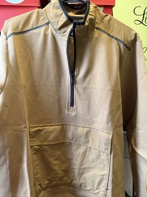 Old Navy Active Dynamic Fleece Pullover Mens XL 2pc Black & Brown Set - Image 1 of 4