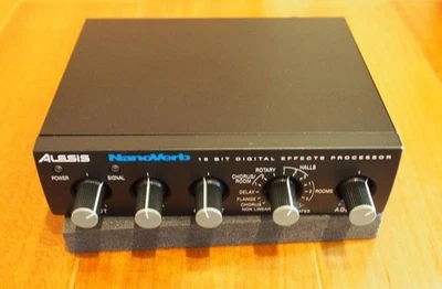 Alesis Nanoverb 18-Bit Digital Effects FX Processor Good GP - Image 1 of 4