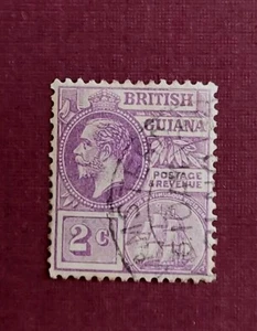 Lot 1 . BRITISH GUIANA 1923 SC#193 Used VF - Bild 1 von 2