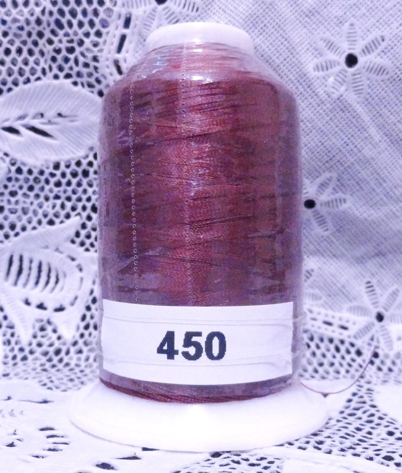 1 NEW burgundy #450 GUTERMANN miniking 100% polyester thread 1094 yds Spool  - Image 1 of 1