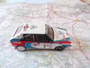 LANCIA Delta Intégrale n°7 Monté Carlo 1990 Auriol IXO 1/43 - Foto 1 di 2