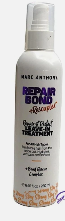 Marc Anthony 修复免洗护发素,修复粘合剂 + 复合 8.45 FL。 OZ. — 第 1/1 张图片