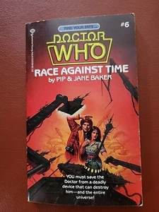 Race Against Time (Find Your Fate : Doctor Who, No 6) By Pip & Jane Baker 1st - Picture 1 of 7