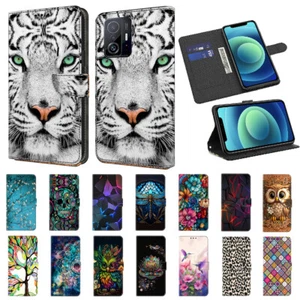 Printed Leather Case For Motorola Edge G Stylus 5G 2024 Wallet Flip Stand Cover - Picture 1 of 27