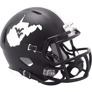 WEST VIRGINIA MOUNTAINEERS NCAA Riddell VELOCIDAD MINI Auténtico Casco de Fútbol WVU - Imagen 1 de 1
