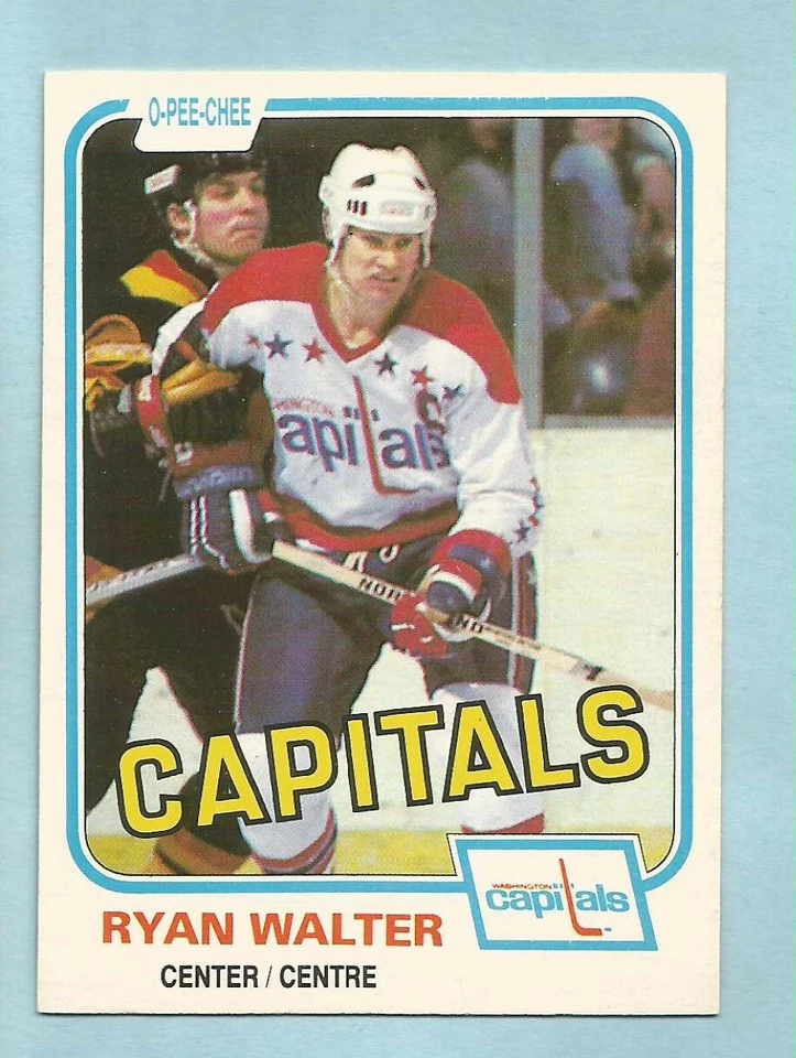 1981-82 OPC O-Pee-Chee Hockey Ryan Walter #352 Washington Capitals NM/MT - Image 1 of 1