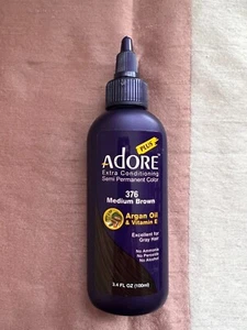 Adore Plus Extra Conditioning Semi Permanent AUTHENTIC Medium Brown - Picture 1 of 2