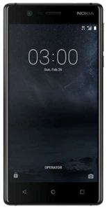 Nokia 3 Dual SIM Schwarz 16 GB Smartphone Ohne Simlock Refurbished Hervorragend - Afbeelding 1 van 1