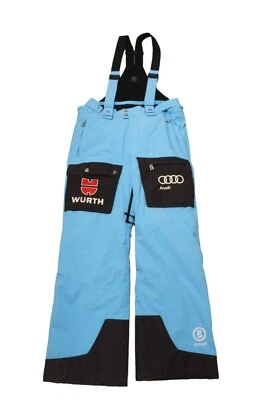 Bogner Men's Dsv Team Germany Ski Trousers Blue Black Size 48 S US 34 Foto 1 de 4