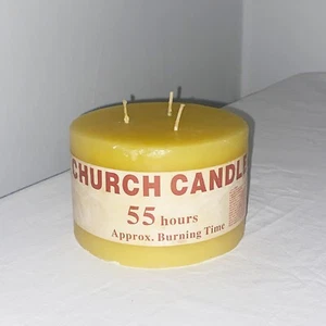 Beeswax Church Candle - 55 hours Burning Time - Picture 1 of 4