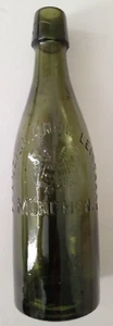 Alte Bierflasche geprägt Franziskaner = Leistbräu München 0,5 Liter - Bild 1 von 3