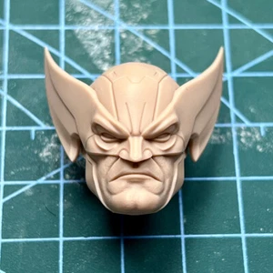 Blank 1/12 Scale X Man Wolverine Head Sculpt Unpainted Fit 6" ML Figure A Style - Picture 1 of 2