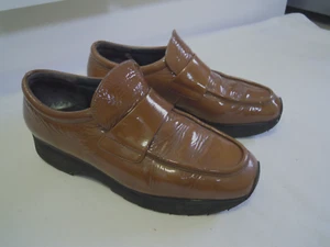 K&S Shoes Marken Damen Lack Leder Halbschuhe Gr.38 braunton Schuhe Slipper - Bild 1 von 8