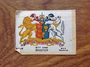B.D.V. Cigarette silk, Series 30 - City Arms Chester. Free UK Postage - Picture 1 of 3