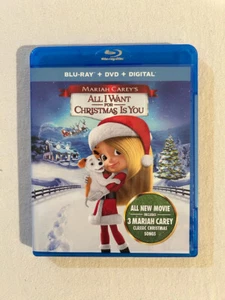 Mariah Carey's: All I Want For Christmas Is You (Blu-ray/DVD, 2017) *Holidays* - Picture 1 of 2