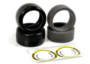 Neumáticos delanteros con cinturón de goma Exotek F1 con espumas V2 40X amarillo firme 2193 - Imagen 1 de 1
