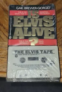 IS ELVIS ALIVE? With CASSETTE TAPE Gail Brewer-Giorgio 1988 NEW SEALED - Picture 1 of 2