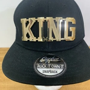 Gorra Snapback Carbon 212 London KING negra - talla única - Imagen 1 de 12