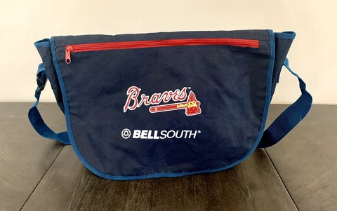Atlanta Braves Bellsouth Stadium Give Away Shoulder Bag Tomahawk Cover