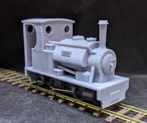 Cuerpo de locomotora ""John"" calibre estrecho O-16,5 para chasis B4 de Dapol - Imagen 1 de 10