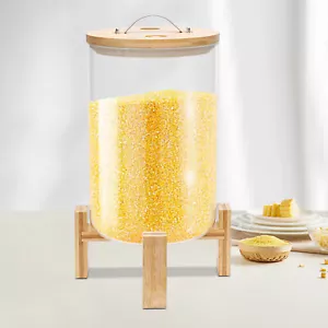 8L Clear Rice Dispenser Sealing Insect&Moisture-proof Food Storage Container - Picture 1 of 18