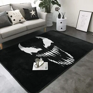 Venom Superheroes Area Rugs Bedroom Anti-Skid Floor Mats Hallway Carpets Decor - Picture 1 of 25
