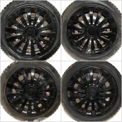 Smart Fortwo I W450 Stahl-Felgen LK 3x112 Winter-Reifen 175/55 R15  & 145/65 R15 - Bild 1 von 4